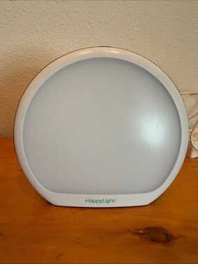 HappyLight White Light Lamp - White